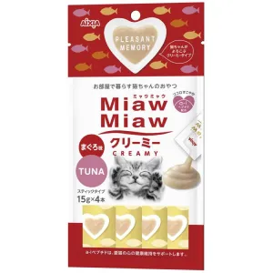 Aixia Miaw Miaw Creamy Tuna Cat Treat 60g