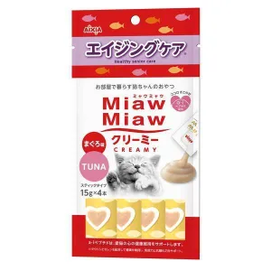 Aixia Miaw Miaw Creamy Tuna - Healthy Senior Care 15g x 4 (MMCM10)