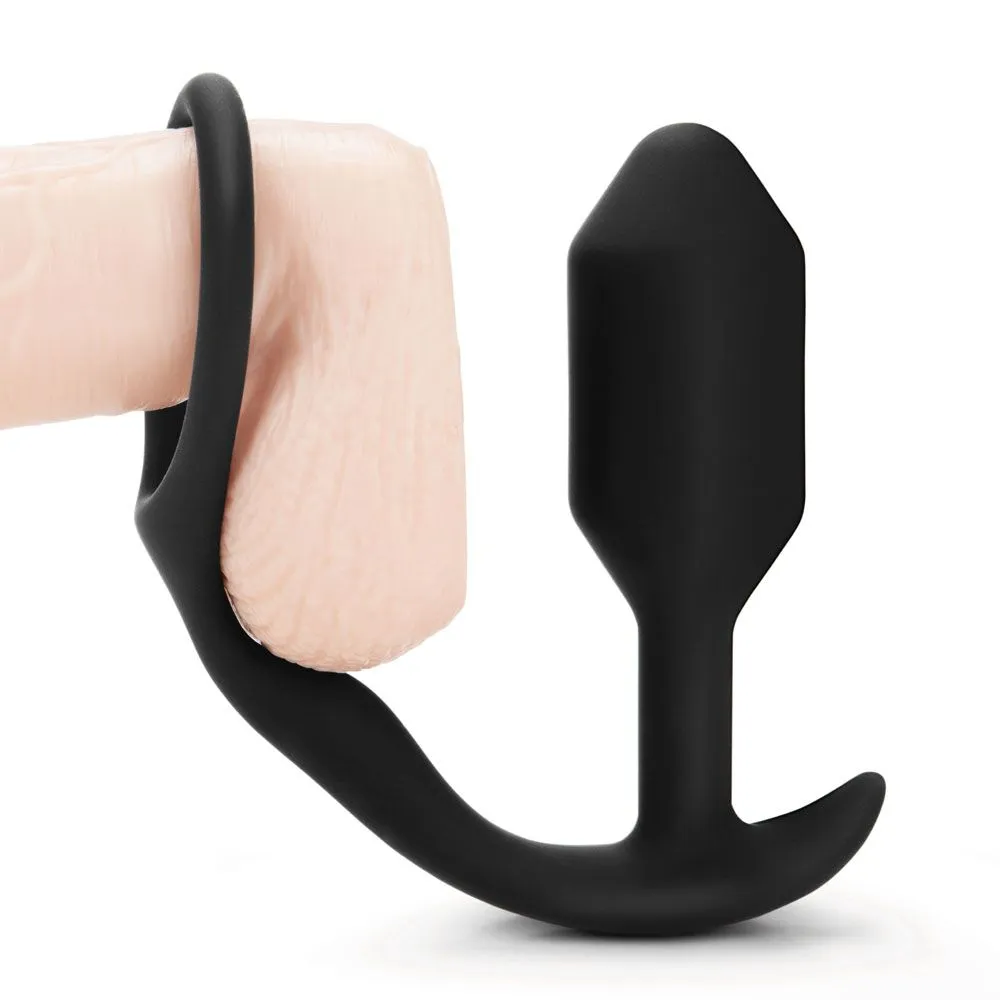 B-Vibe Snug And Tug Anal Plug And Cock Ring