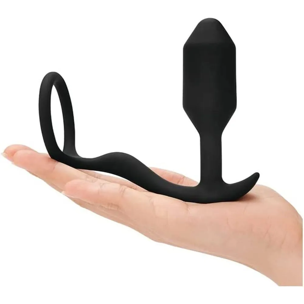 B-Vibe Snug And Tug Anal Plug And Cock Ring