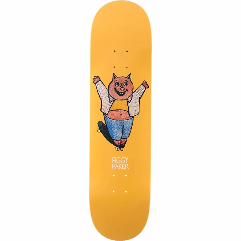 Baker Figueroa Our Furry Friends B2 8.25" Skateboard Deck