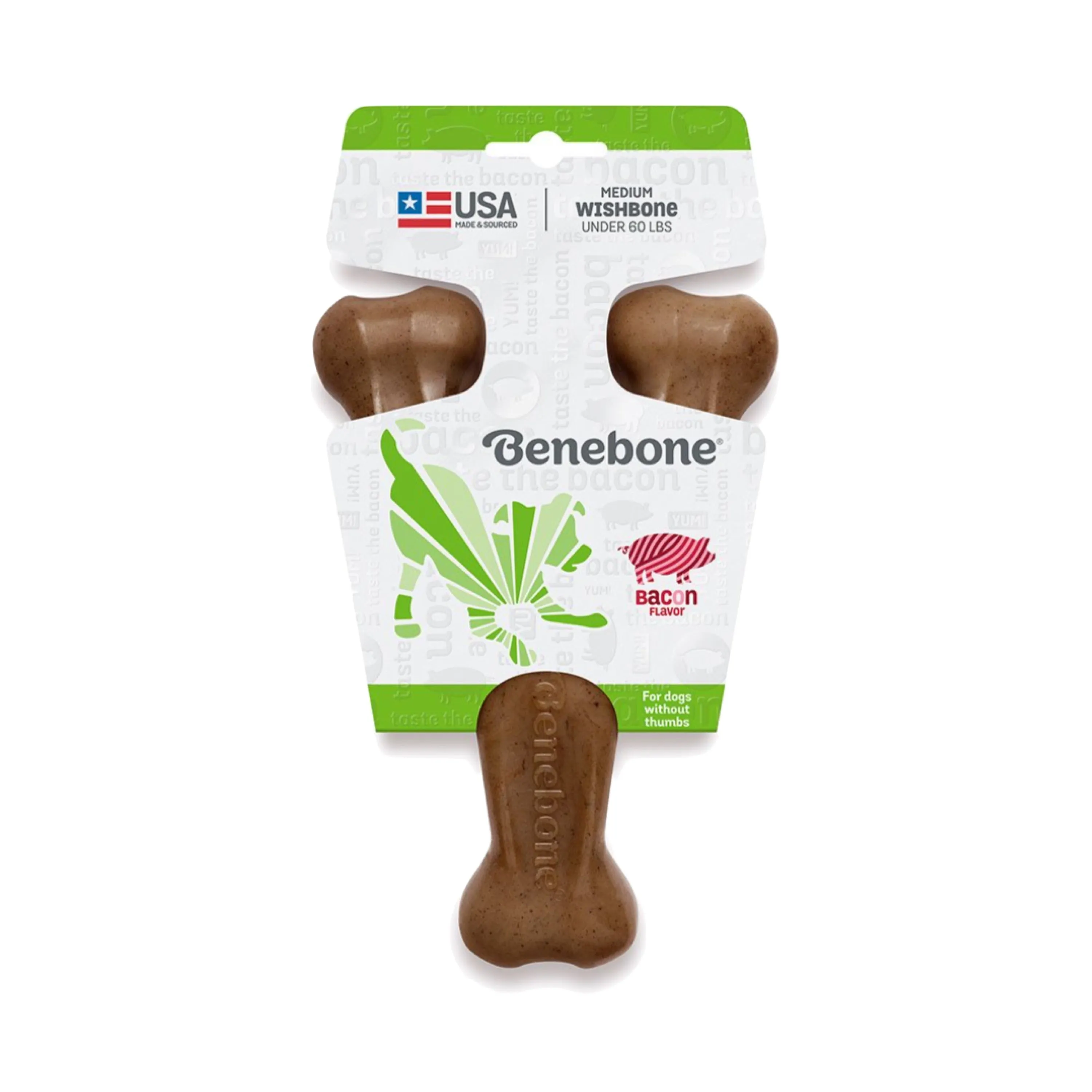 Benebone Wishbone Bacon Flavor