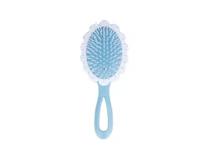 Beutifly Hair Accessories | Tangle Hair Brush for Kids | Oval Shape Hair Brush | Soft & Flexible Bristles | Great for Detangling Hairs | Cushion Base | For All types of Hair (Blue)