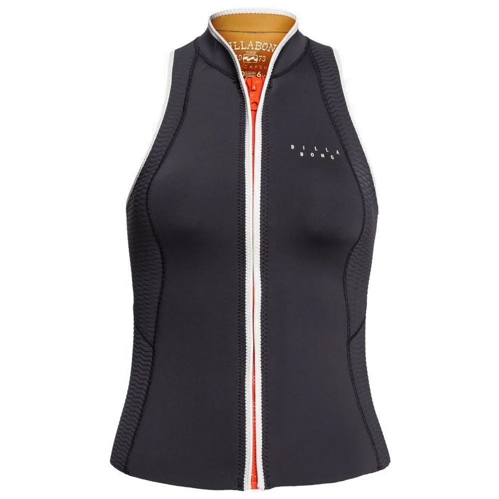 Billabong Womens E Salty Daze Wetsuit Vest - Onyx