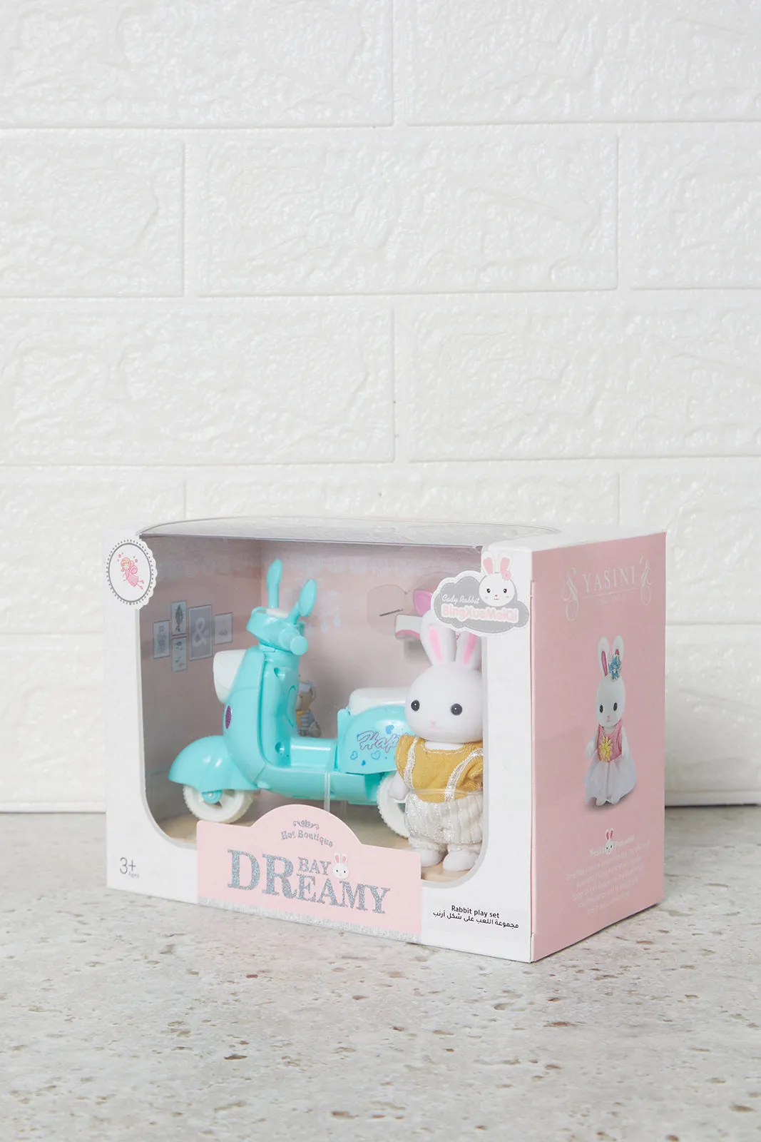 Blue Bay Dreamy Rabbit Scooter Play Set