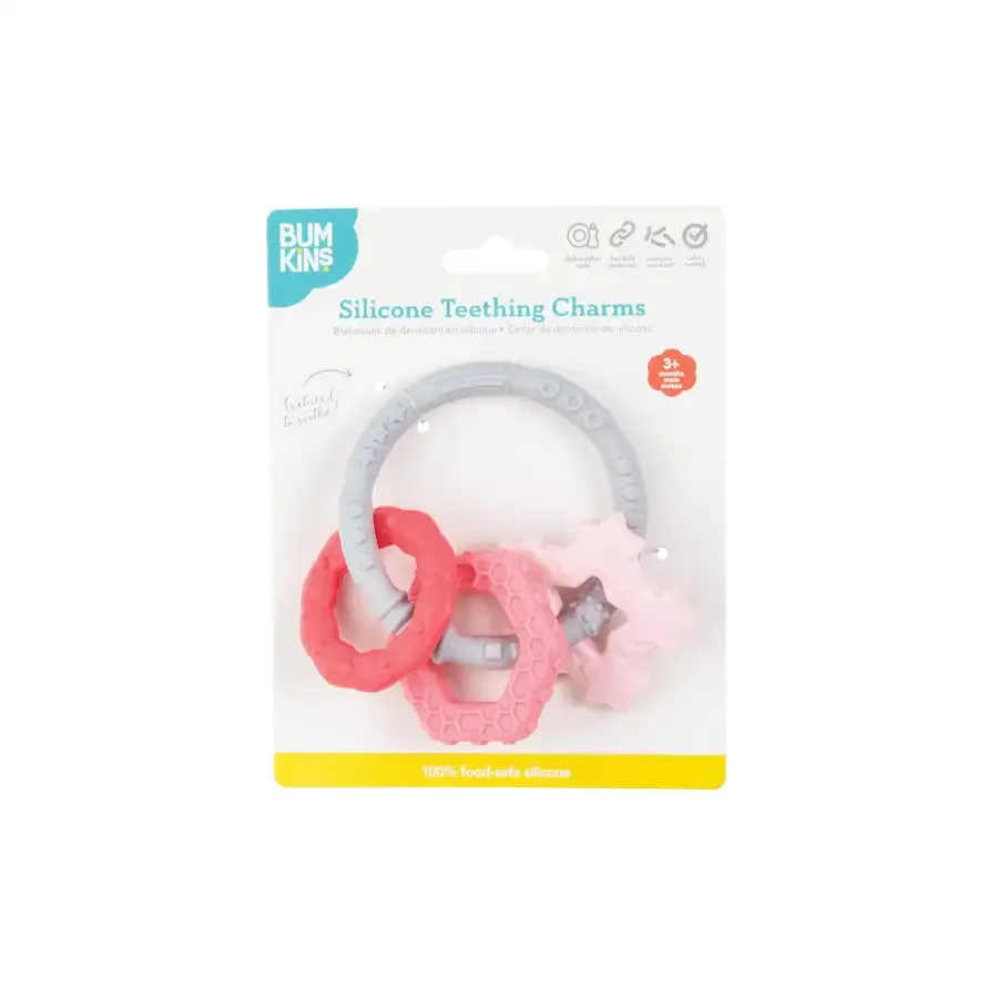 Bumkins Silicone Teething Charms