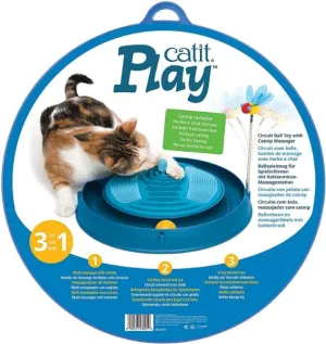 Catit Circuit Ball Toy with Catnip Massager