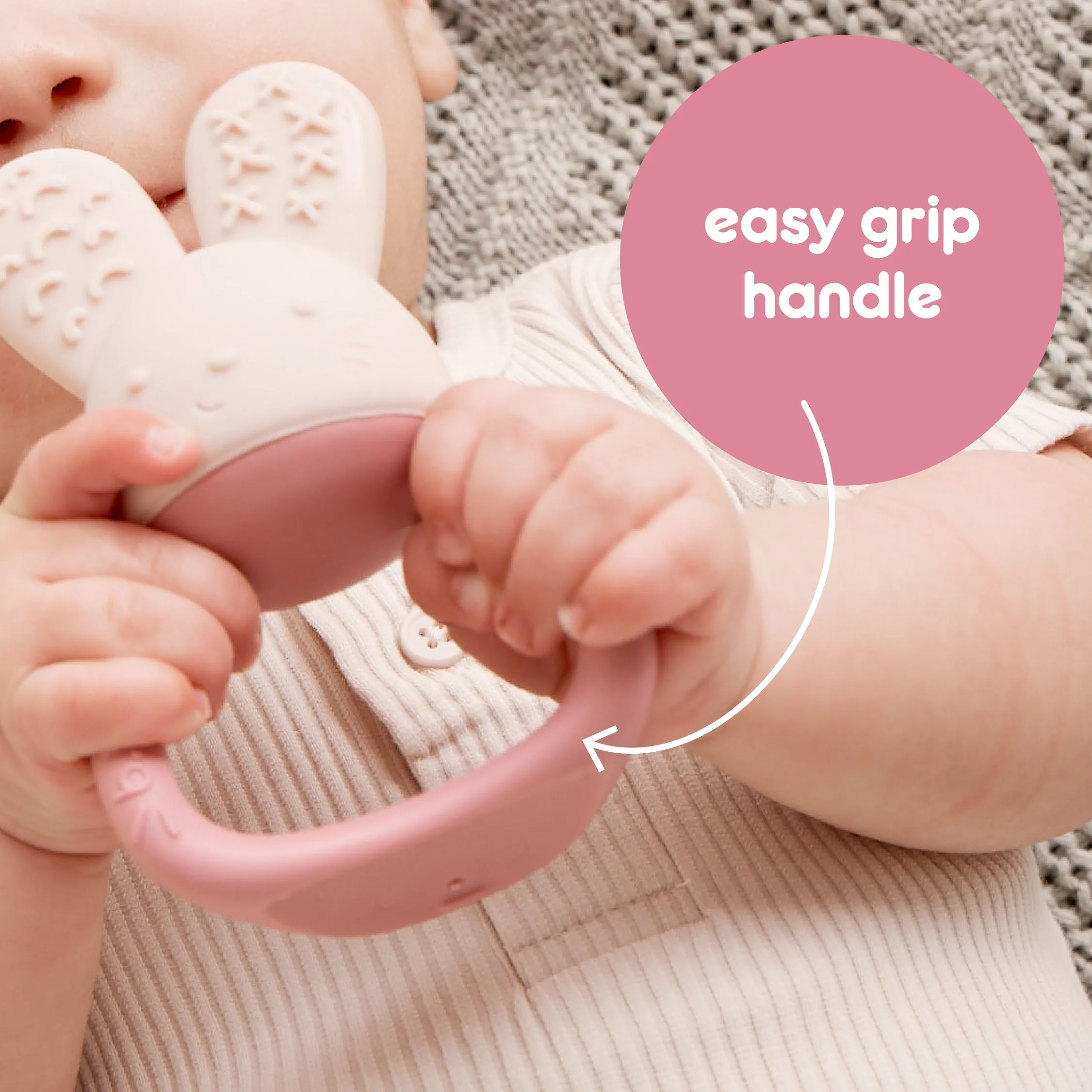 Chill   Fill Teether - Blush