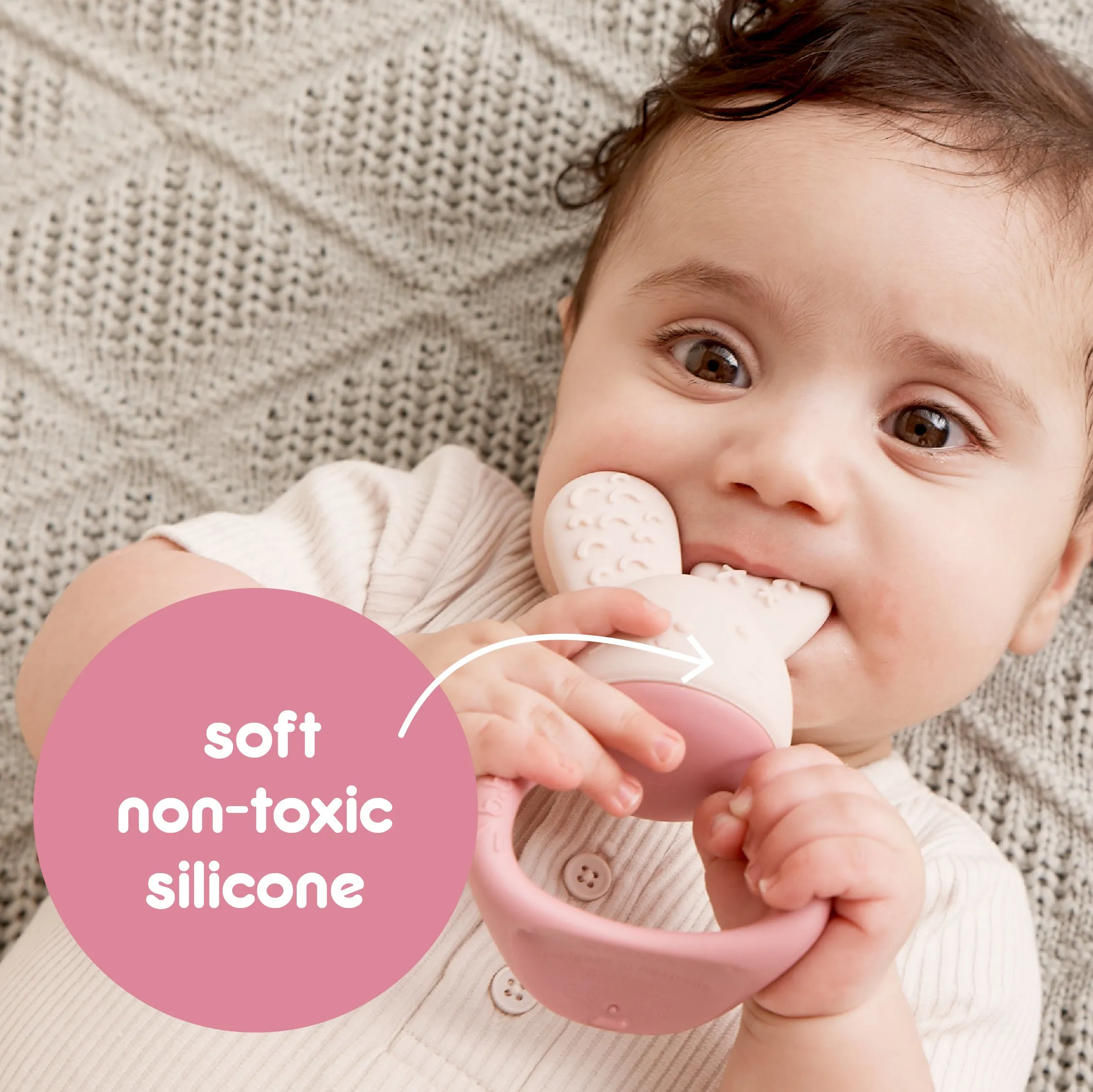 Chill   Fill Teether - Blush