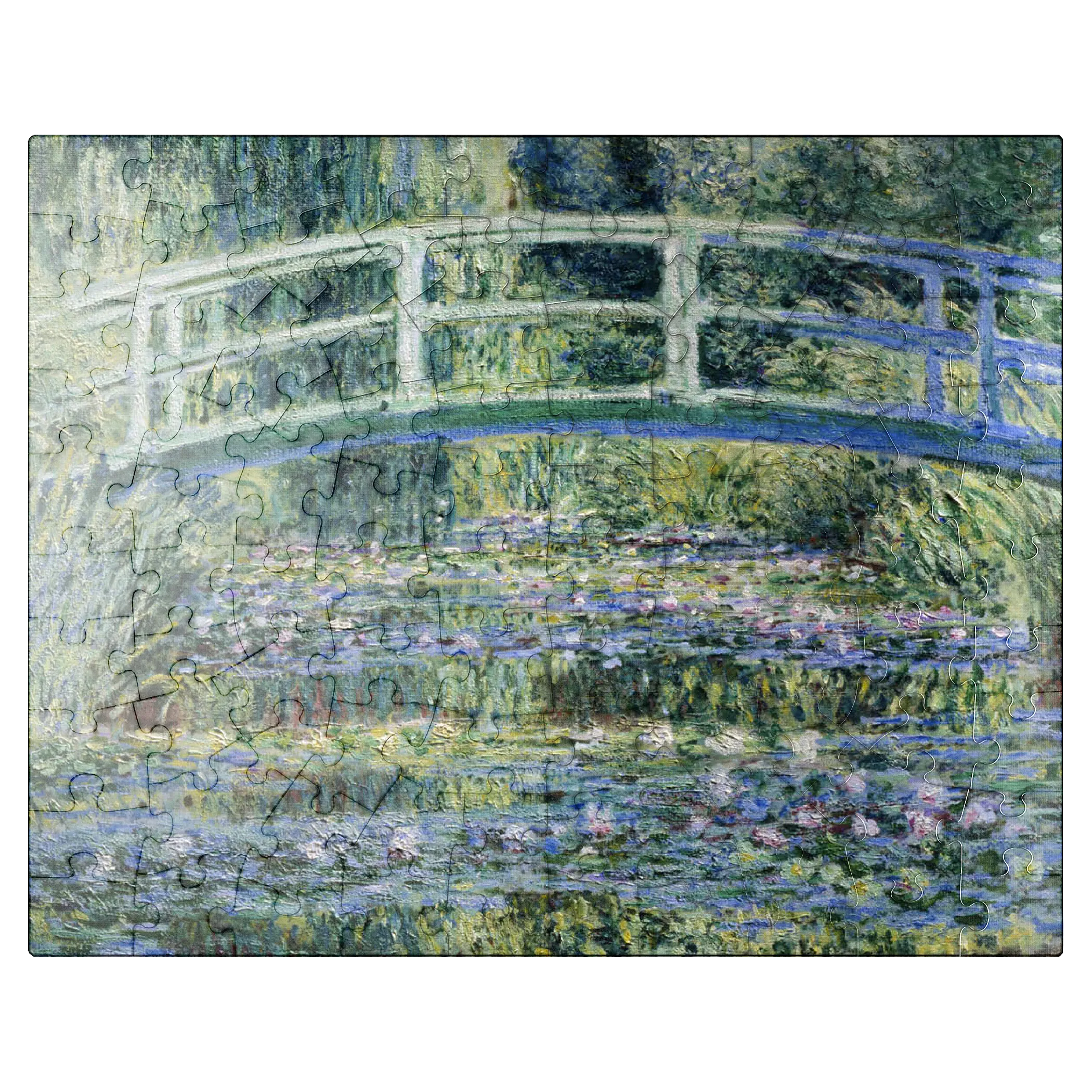 Claude Monets Water Lilies and Japanese Bridge 1899