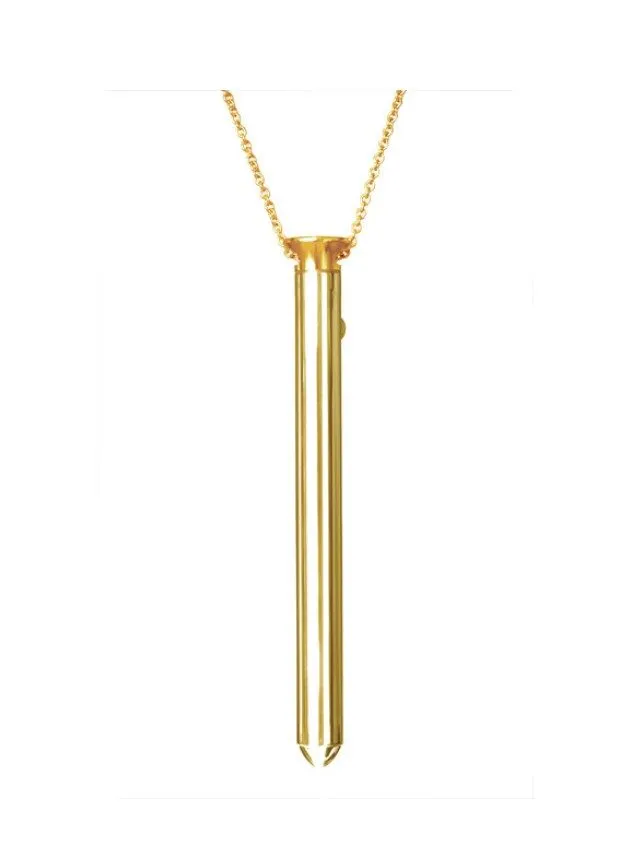 Crave - Vesper Vibrator Necklace - Gold