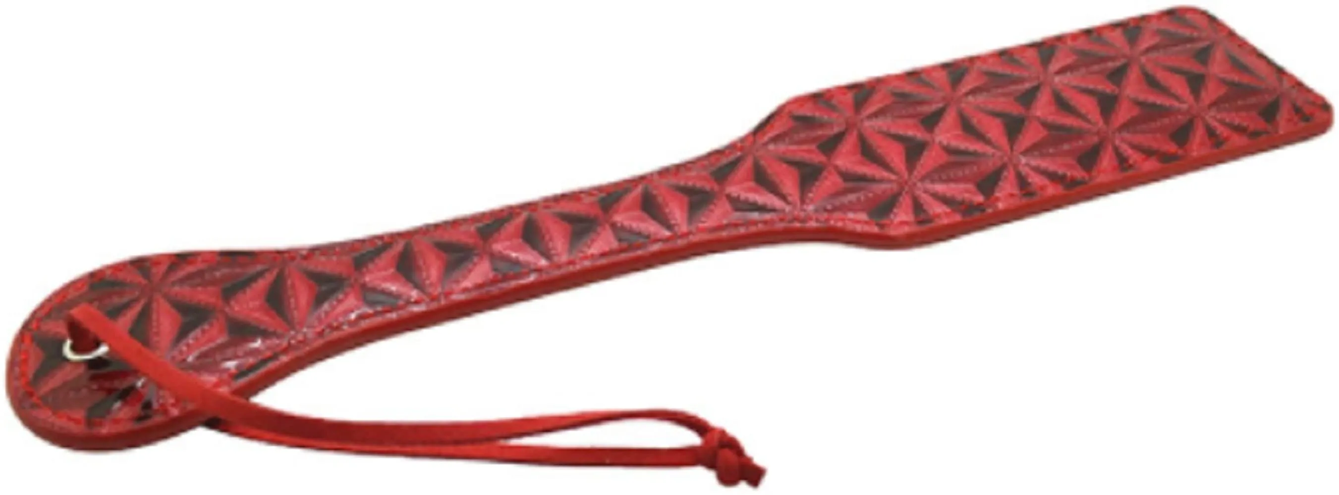 Crimson Tied Steel Enforced Spanking Embossed Paddle