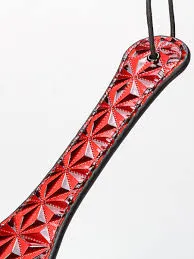 Crimson Tied Steel Enforced Spanking Embossed Paddle