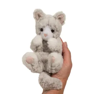 Douglas Lil' Baby Gray Kitten 6"