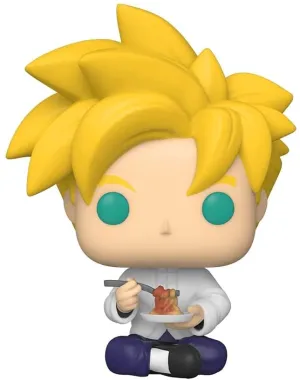 Dragon Ball Z Funko POP Vinyl Figure | Super Saiyan Gohan with Noodles