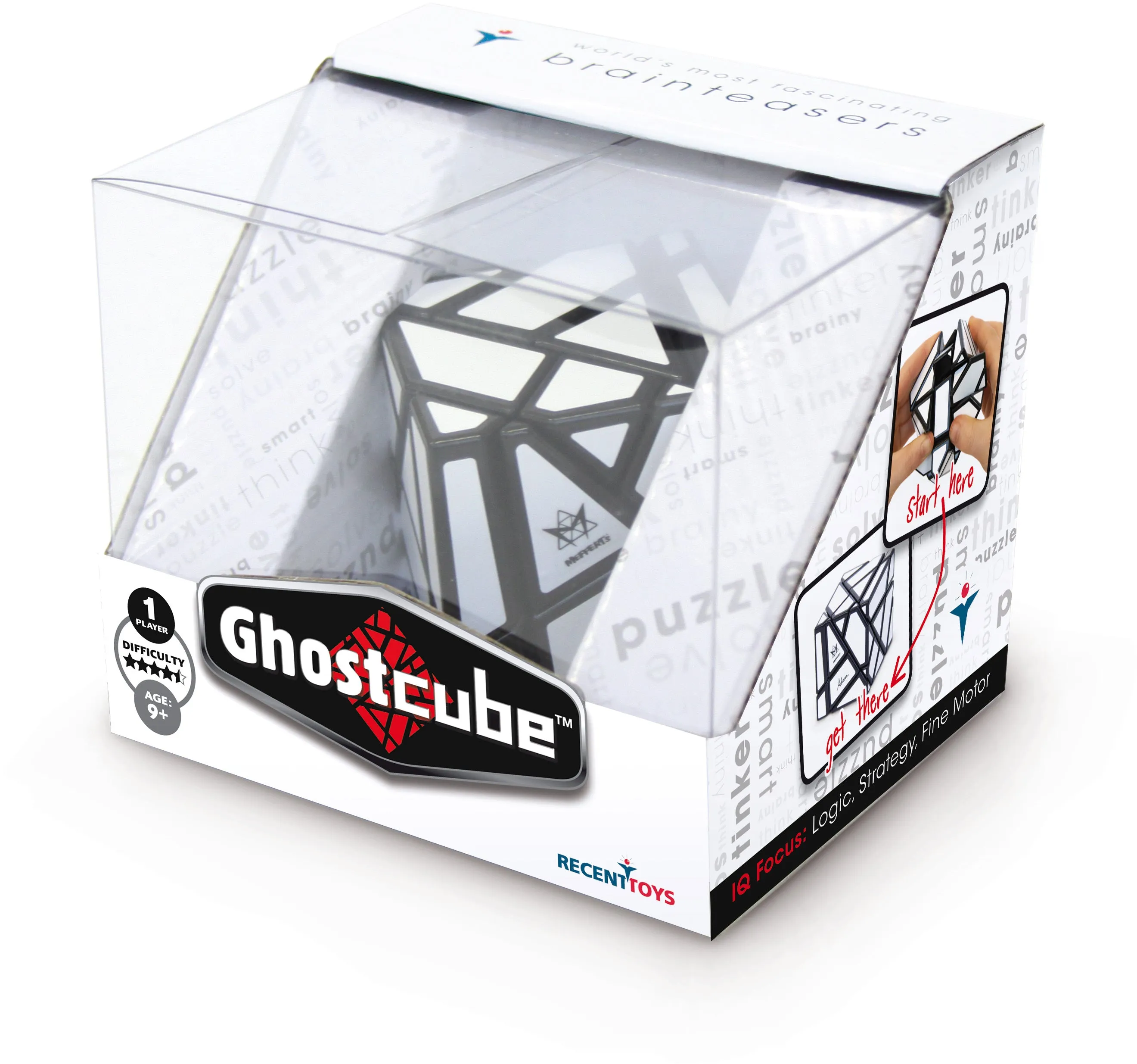 Ghost Cube by Meffert's - Brain Teaser and Puzzle from Recent Toys