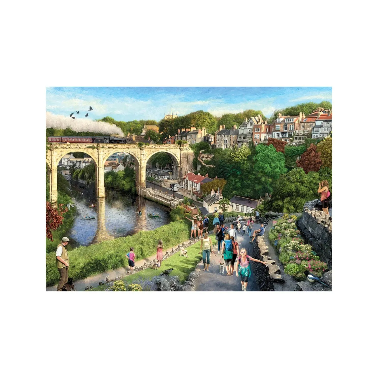 Gibson Games Knaresborough 1000 Piece Puzzle