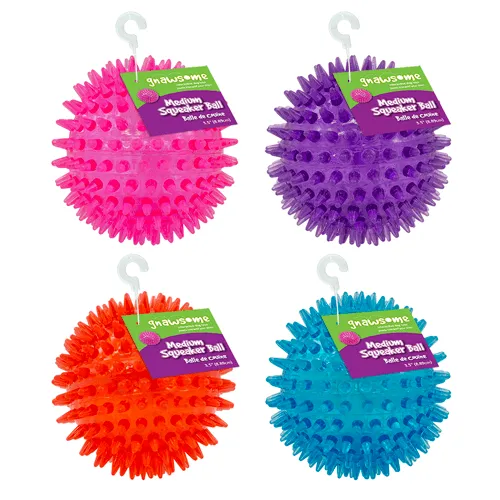 Gnawsome Medium Squeaker Ball