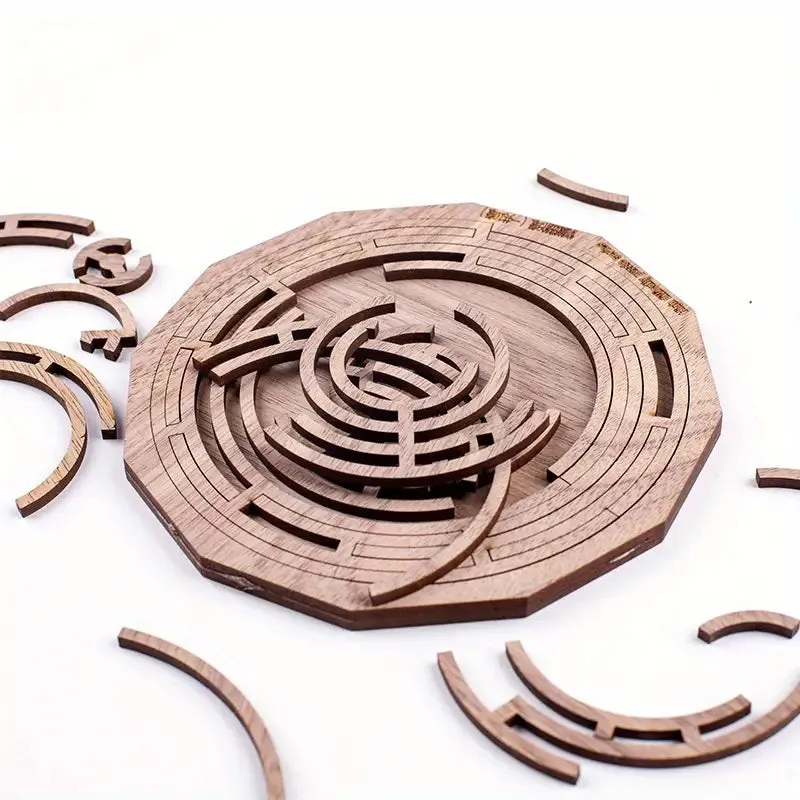 Intricate Wooden Puzzles