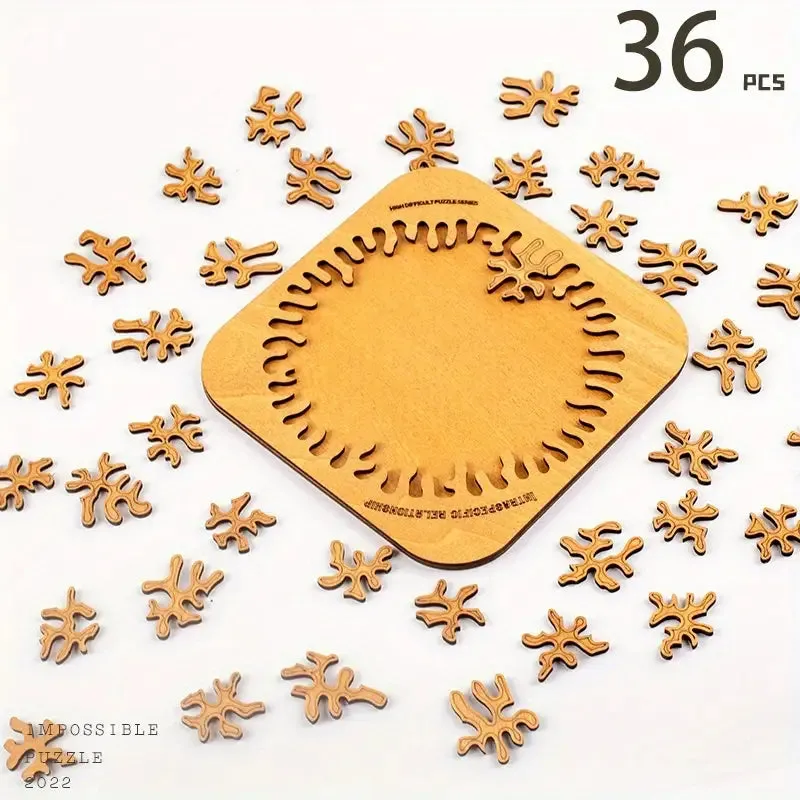 Intricate Wooden Puzzles