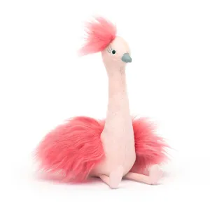 Jellycat Fou Fou Ostrich - Plush Birds for All Ages