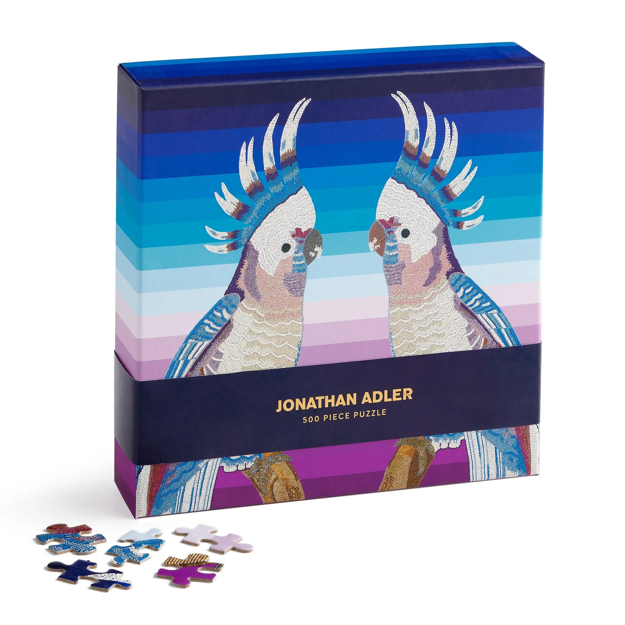 Jonathan Adler Parrots 500 Piece Puzzle