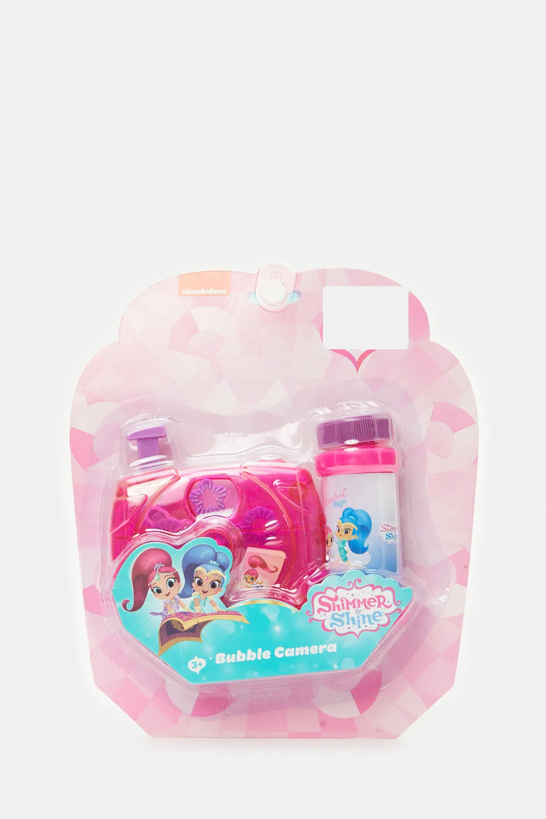 Kids Pink Shimmer And Shine Bubble Camera