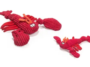 Knottie McCracken Lobster Toy - Dog Toy - Durable Toy - 2 Sizes