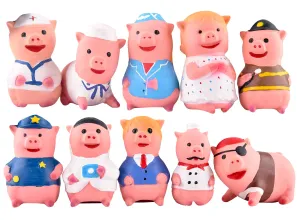 Little Piggies Latex Dog Toys (assorted)