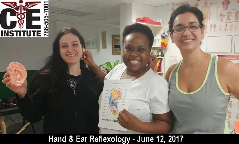 LIVE IN-PERSON 6 CE Hour Hand & Ear Reflexology