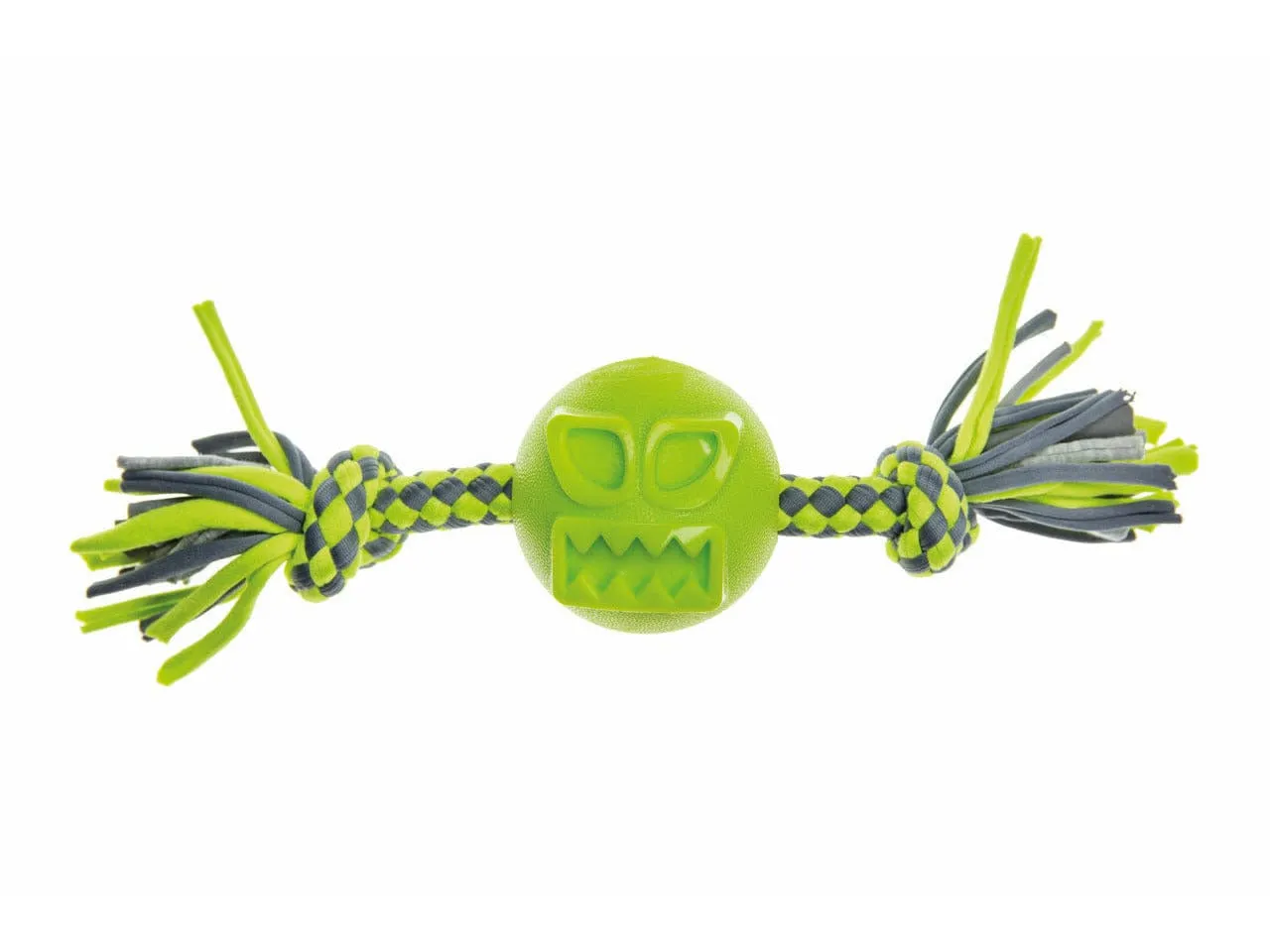 MONSTER BALL WITH ROPE LARGE 7X30 CM