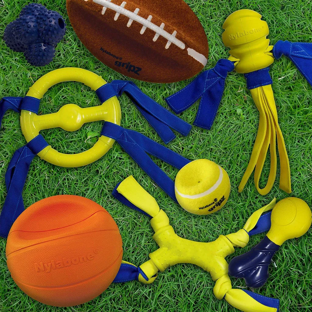 Nylabone Power Play Football Gripz Dog Toy