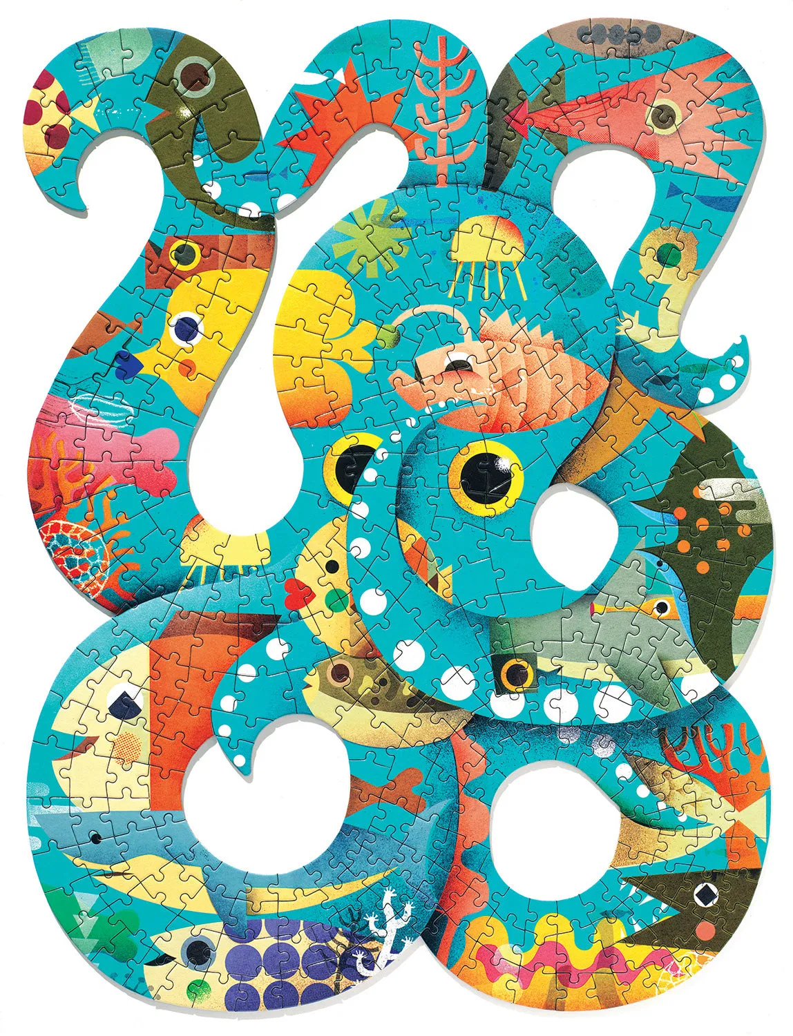 Octopus Puzzle Art 350 Piece Puzzle