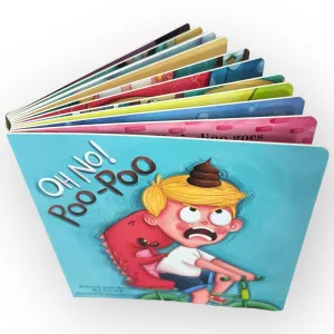 OH NO Poo-Poo Board Book