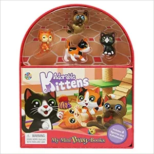 Phidal Adorable Kittens Mini Busy Books - Multicolor