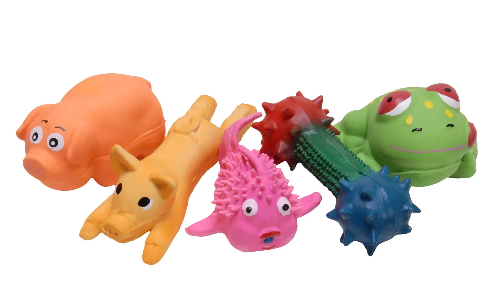 Pip Squeaks Latex Dog Toys, each (Assorted)