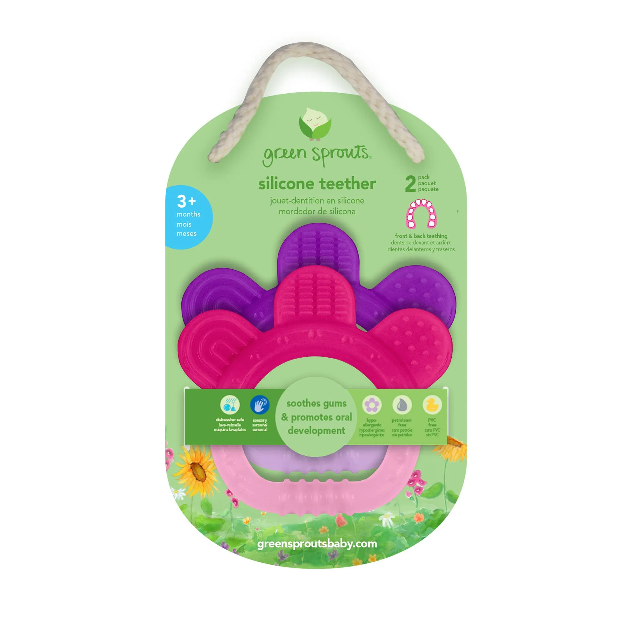 Silicone Teether - Twin Pack