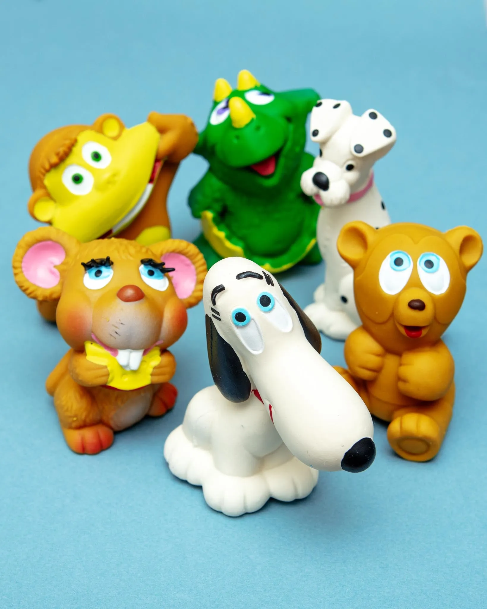 Silly Latex Dog Toys (6-Pack)