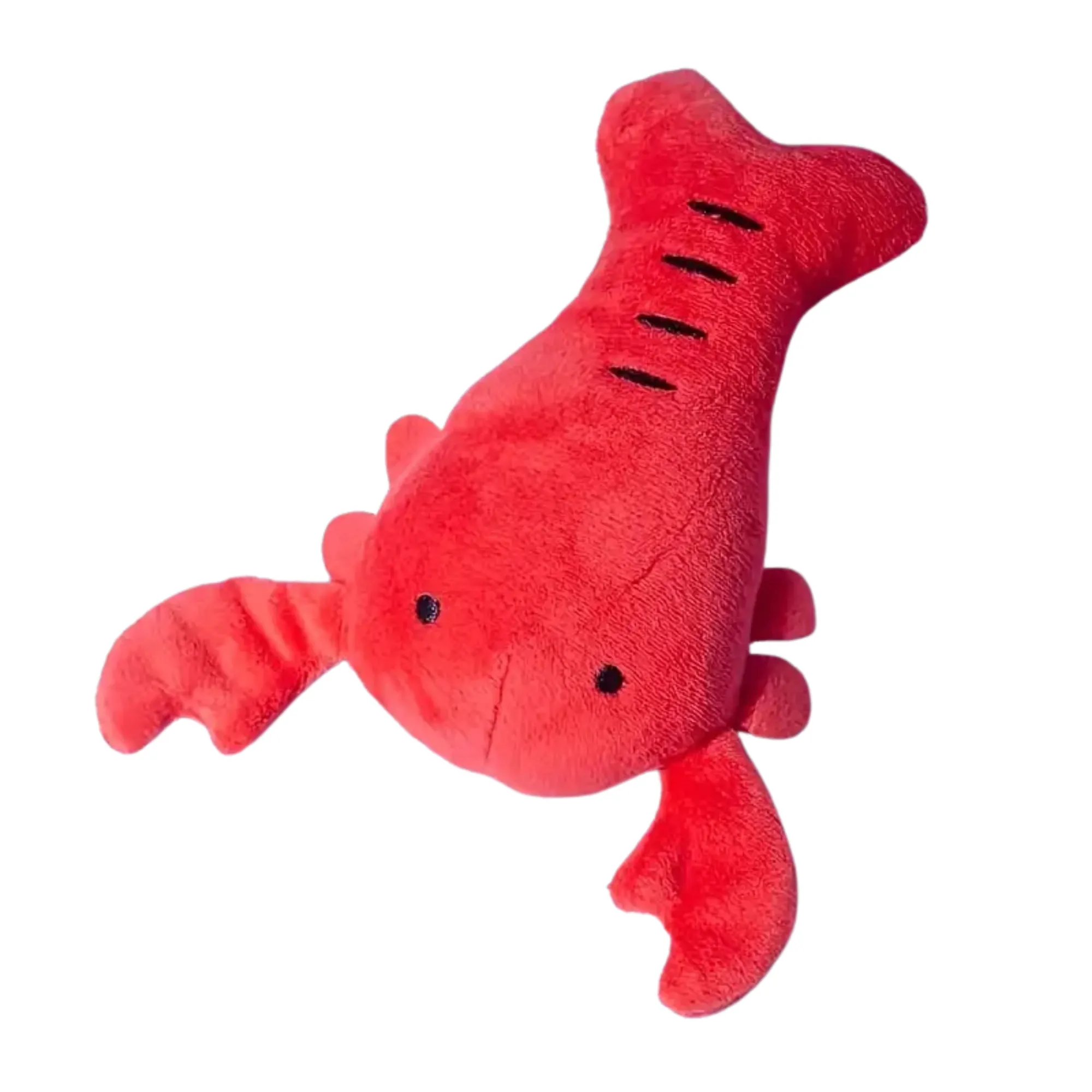 Squeaky Lobster Plush Dog Toy - 16cm