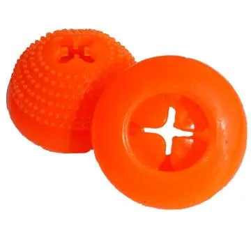 Starmark Medium Bento Ball Orange Durable Chew Toy