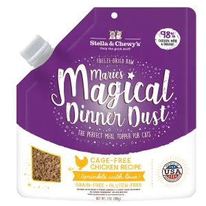 Stella & Chewy's Cat Marie's Magical Dinner Dust - Cage-Free Chicken Recipe 7oz ( EXPIRY JAN 2025 )