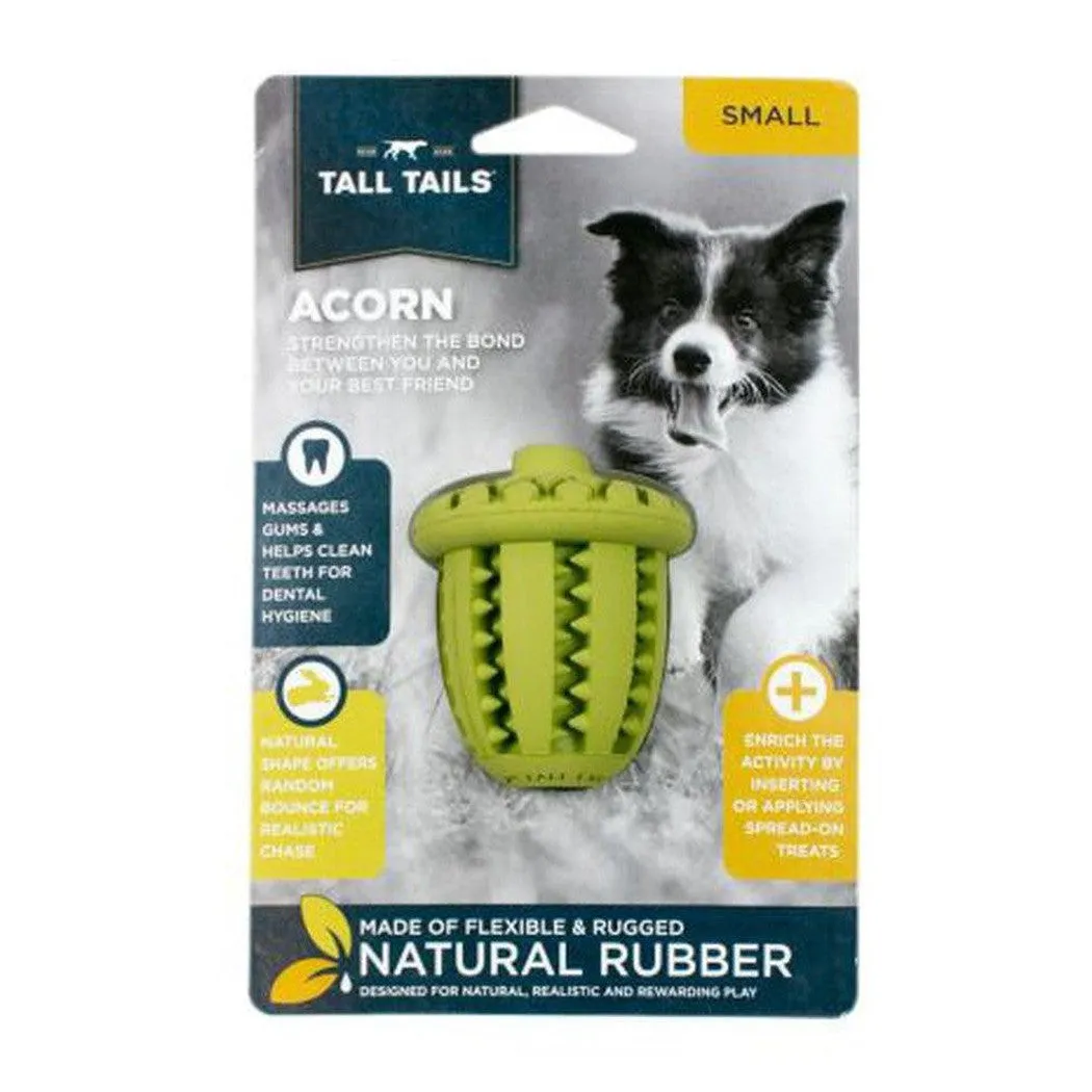 Tall Tails Natural Rubber Acorn Toy - 3"