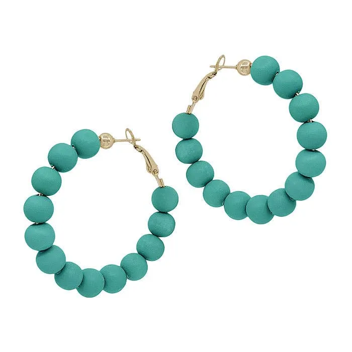 Teal Ball Of Fun Hoops