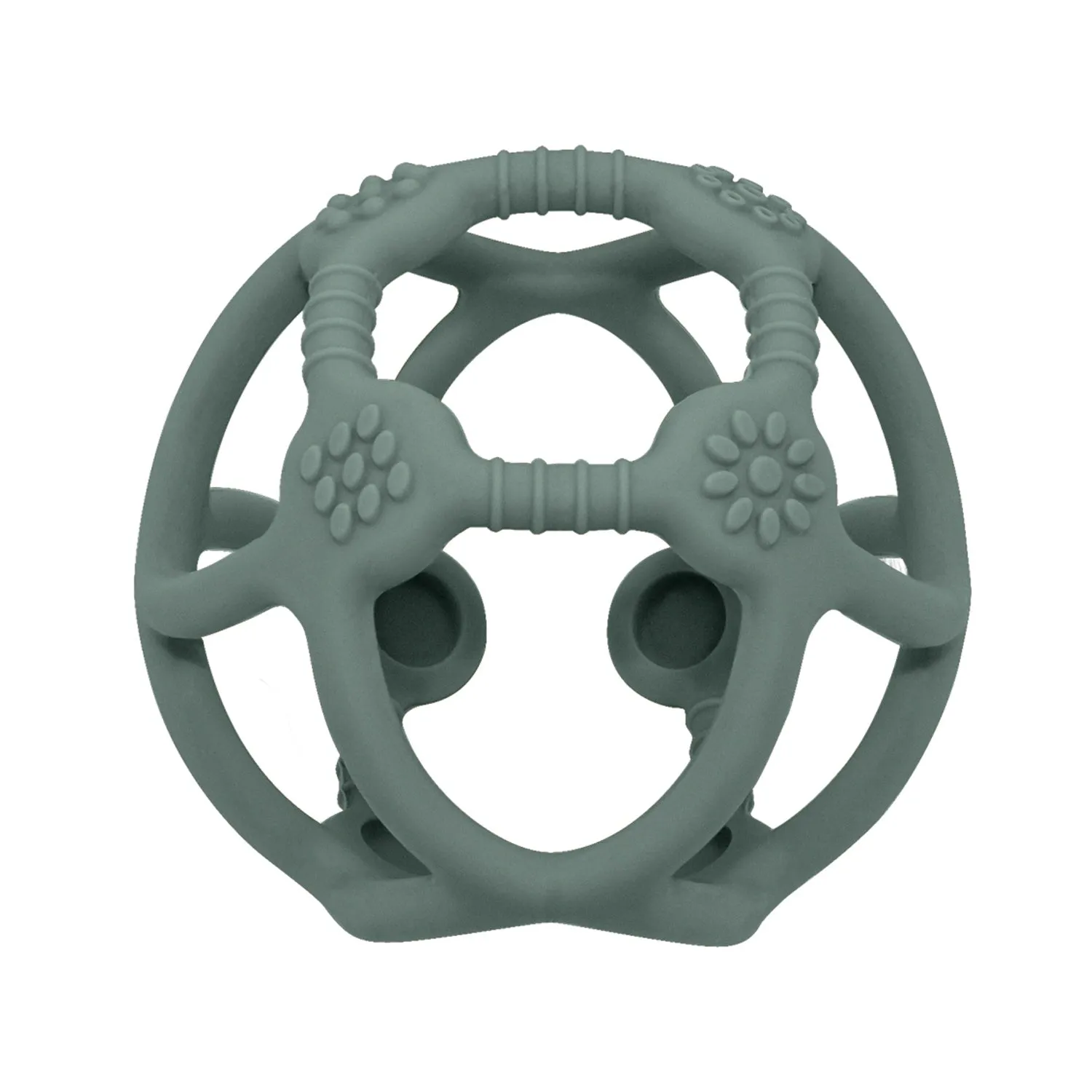 Teething Ball Silicone Sage