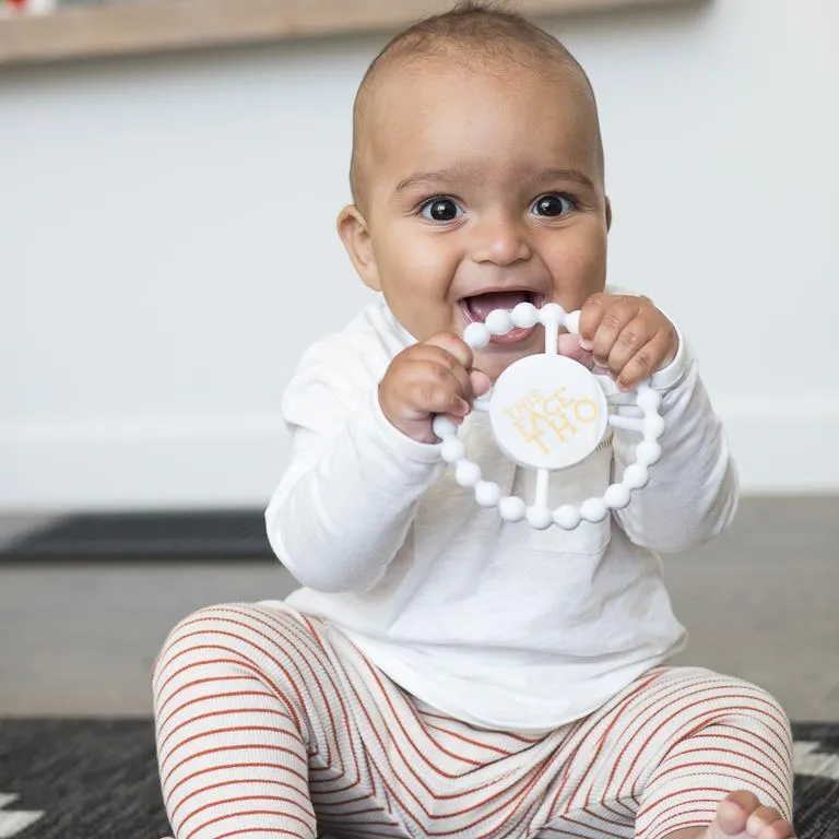 This Face Marble Happy Teether