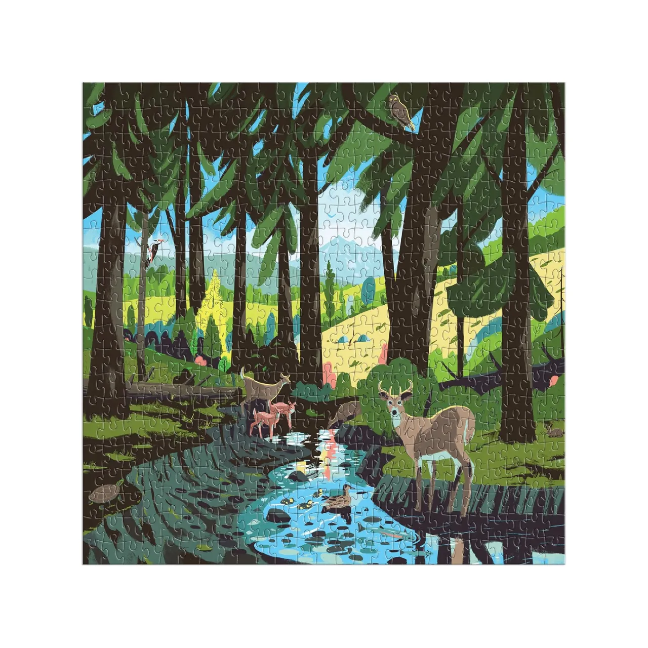 Woodland Pass 500 Piece Jigsaw Puzzle