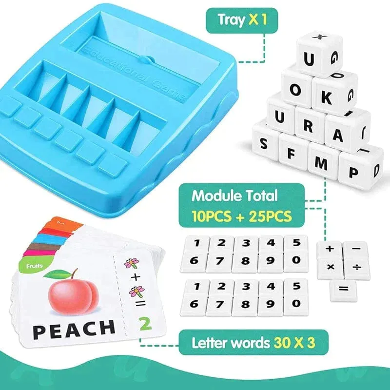 Word & Maths Learning Toy